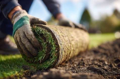 sod grass installation Fredericton