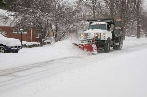 Commercial snow plowing Fredericton