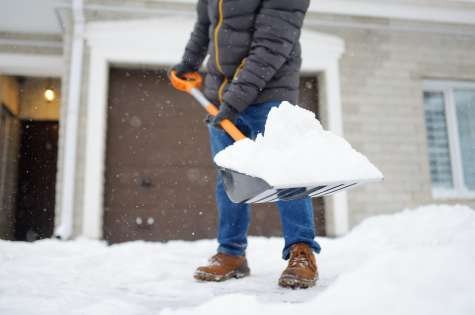 professional snow shoveling in Fredericton