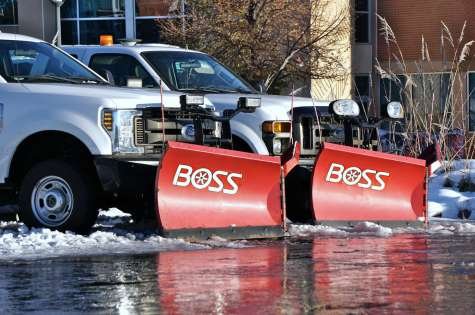 Professional snow plow services in Fredericton