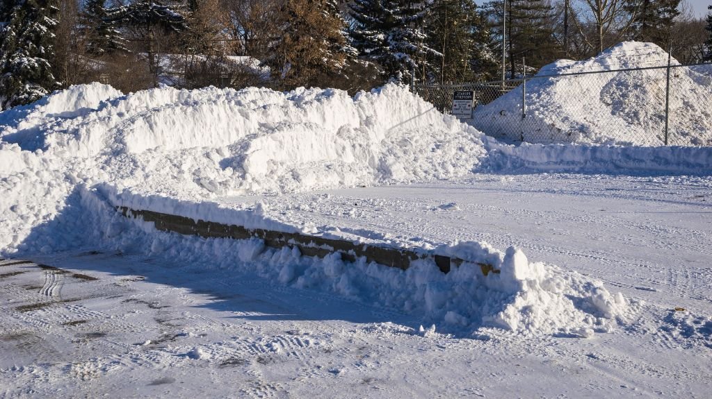 Where Should Snow Be Piled So It Does Not Damage Your Lawn?